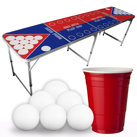 Beer Pong Set Mit Flip Cup Inkl 50 Becher Und 6 Balle Eur 1 10