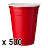 500 Stück Rote Becher (Red Cups 16 oz.)