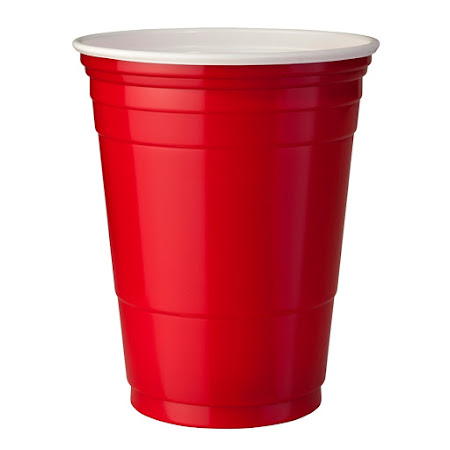Rote Becher (Red Cups 16 oz.)